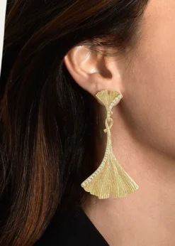 Anabel Aram JewelryGinkgo Large Drop Earrings