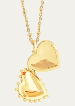 Anabel Aram JewelryHeart Large Locket Necklace