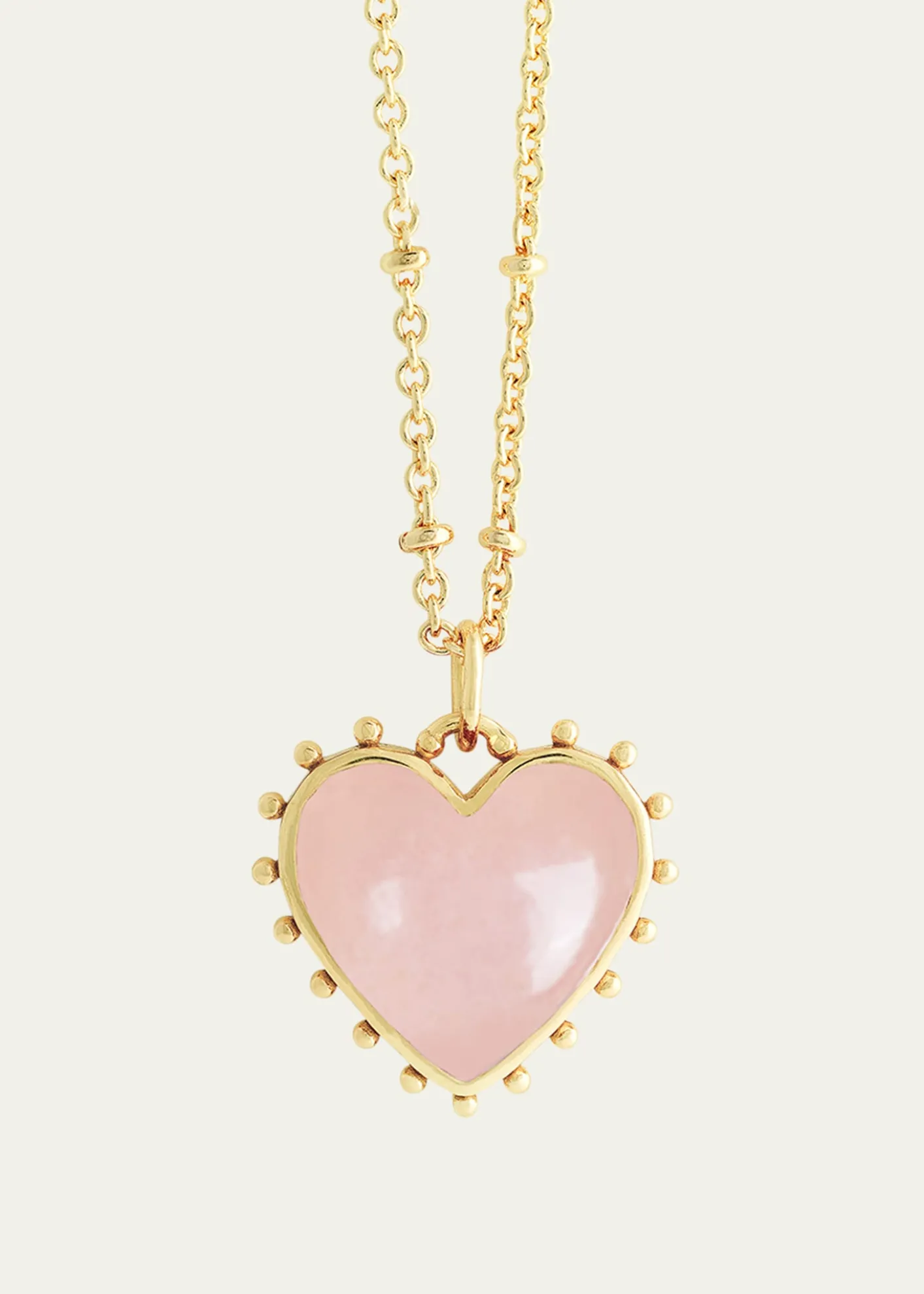 Anabel Aram JewelryHeart Stone Pendant Necklace