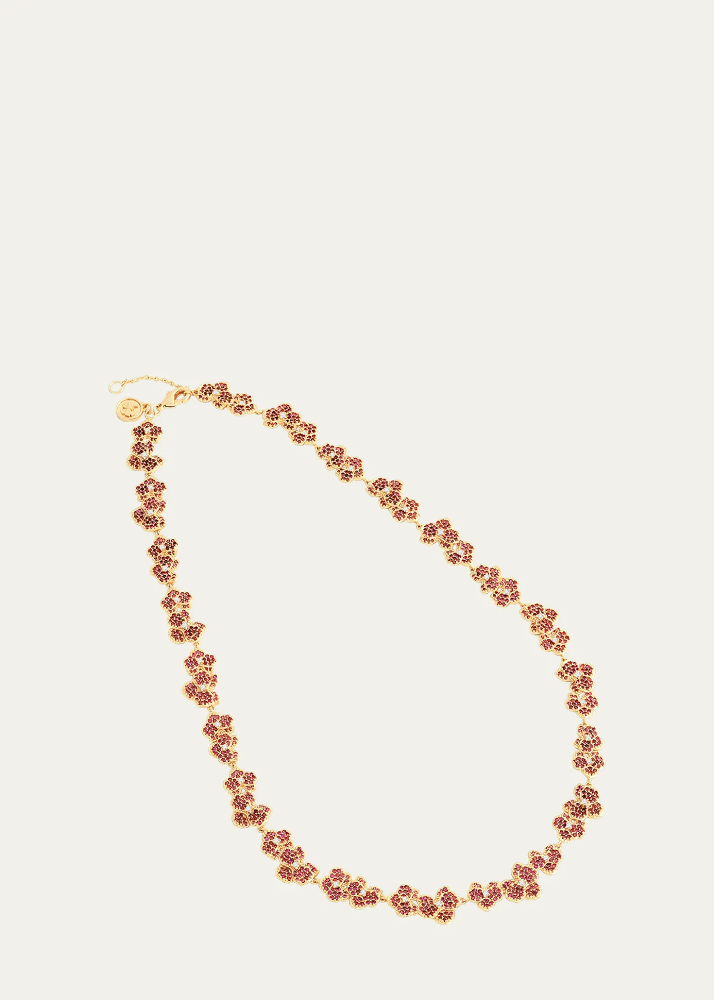 Anabel Aram JewelryOrchid Pave Tennis Necklace