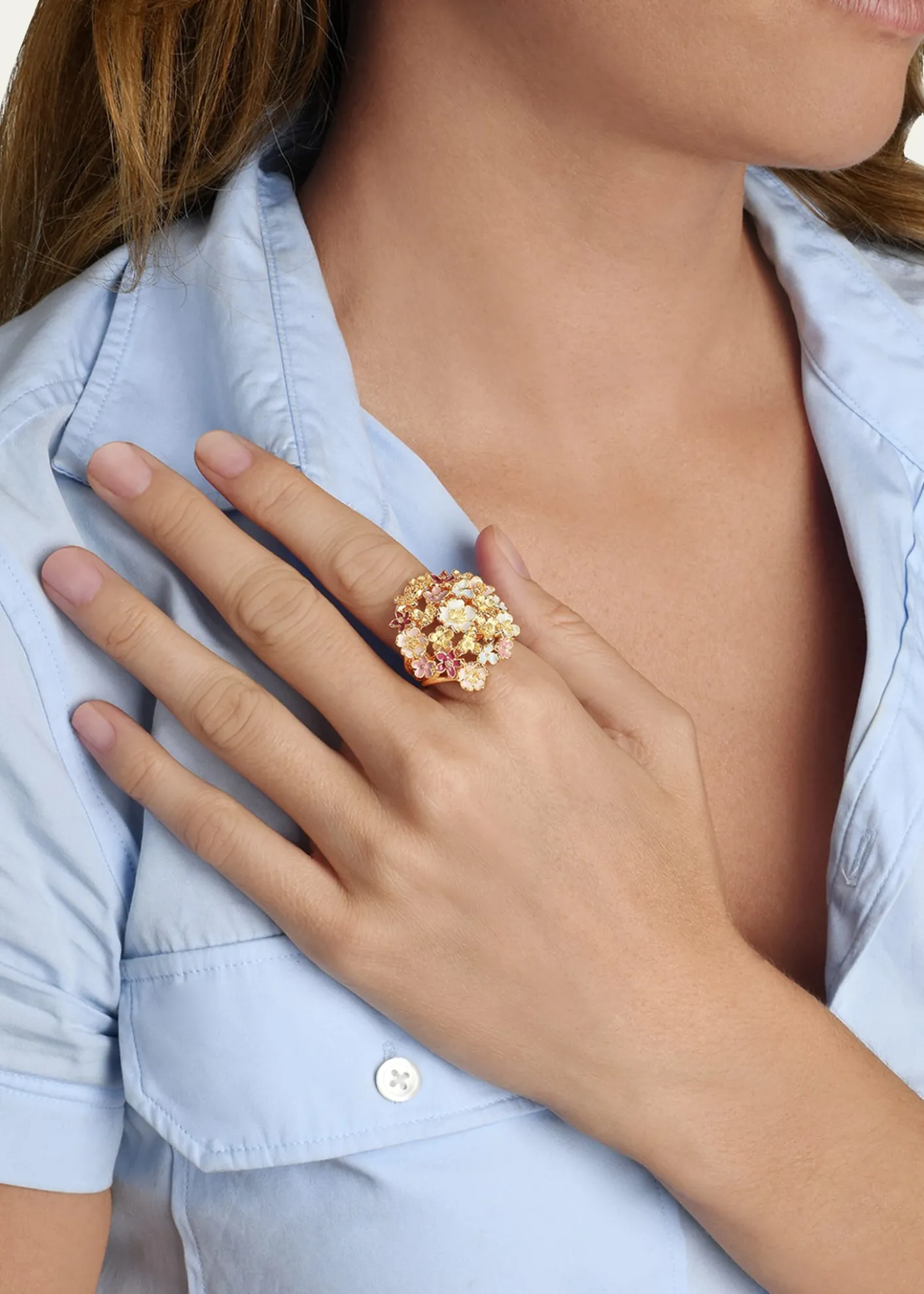 Anabel Aram JewelryWildflowers Gathered Statement Ring
