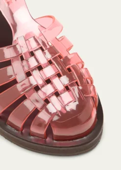 Ancient Greek SandalsHomeria Transparent Jelly Fisherman Sandals