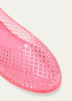 Ancient Greek SandalsIro Transparent Jelly Ballerina Flats
