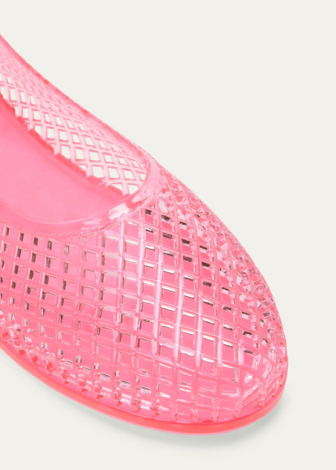 Ancient Greek SandalsIro Transparent Jelly Ballerina Flats