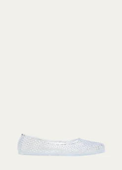 Ancient Greek SandalsIro Transparent Jelly Ballerina Flats