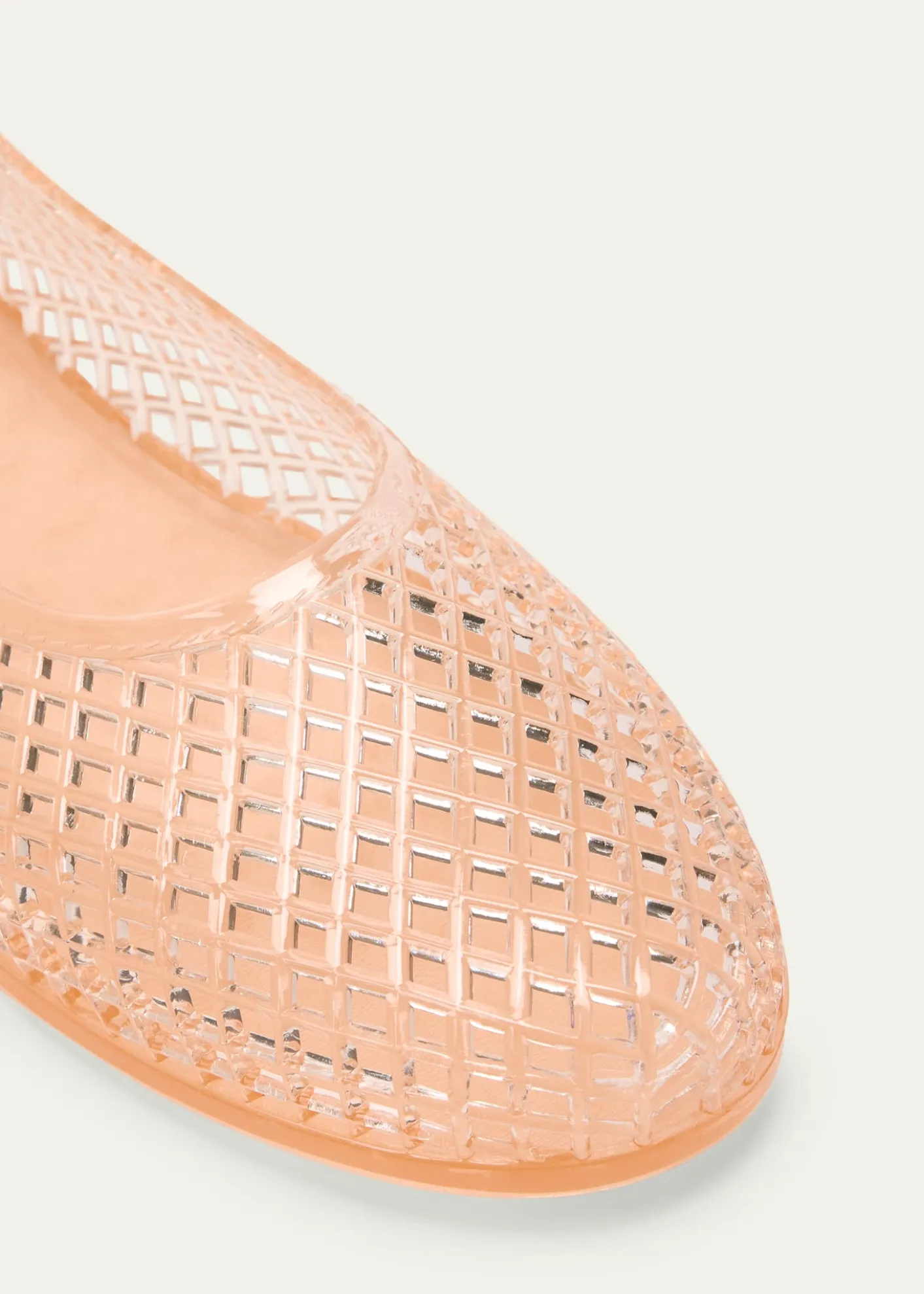 Ancient Greek SandalsIro Transparent Jelly Ballerina Flats