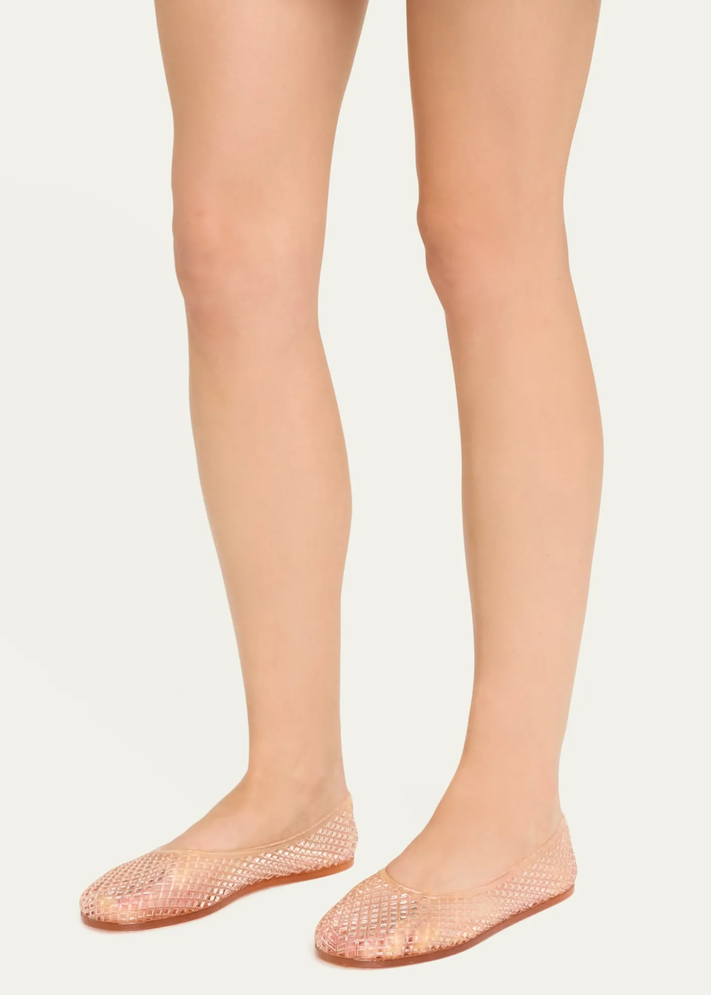 Ancient Greek SandalsIro Transparent Jelly Ballerina Flats