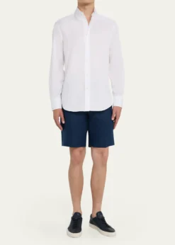 Anderson & SheppardMen's Linen Beach Shorts