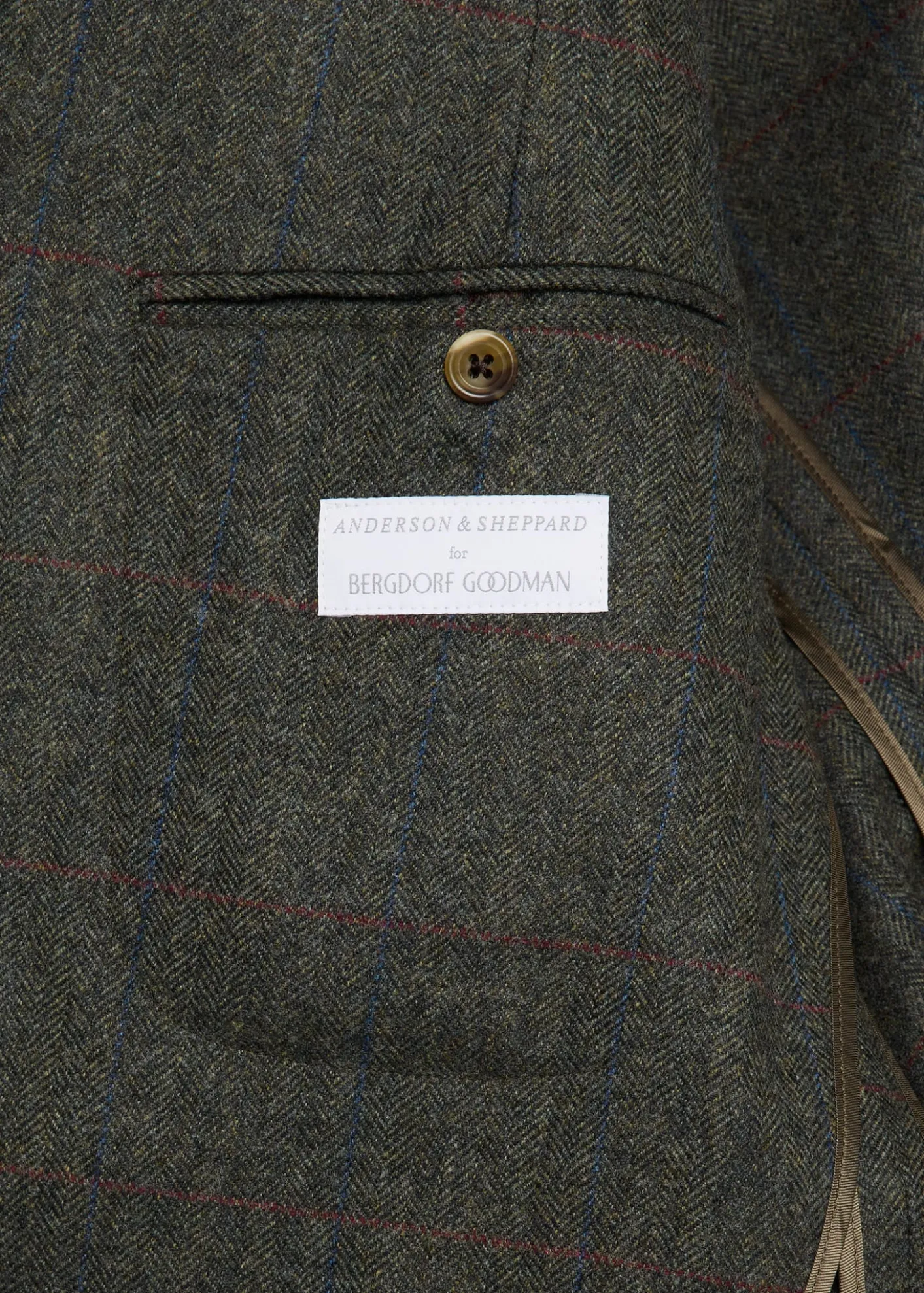 Anderson & SheppardMen's Single-Breasted Wool Cashmere Sport Coat