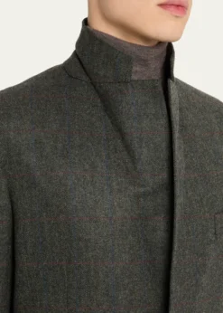 Anderson & SheppardMen's Single-Breasted Wool Cashmere Sport Coat