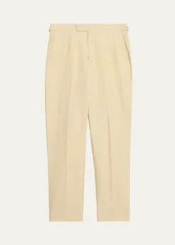 Anderson & SheppardMen's Style One Flat-Front Trousers