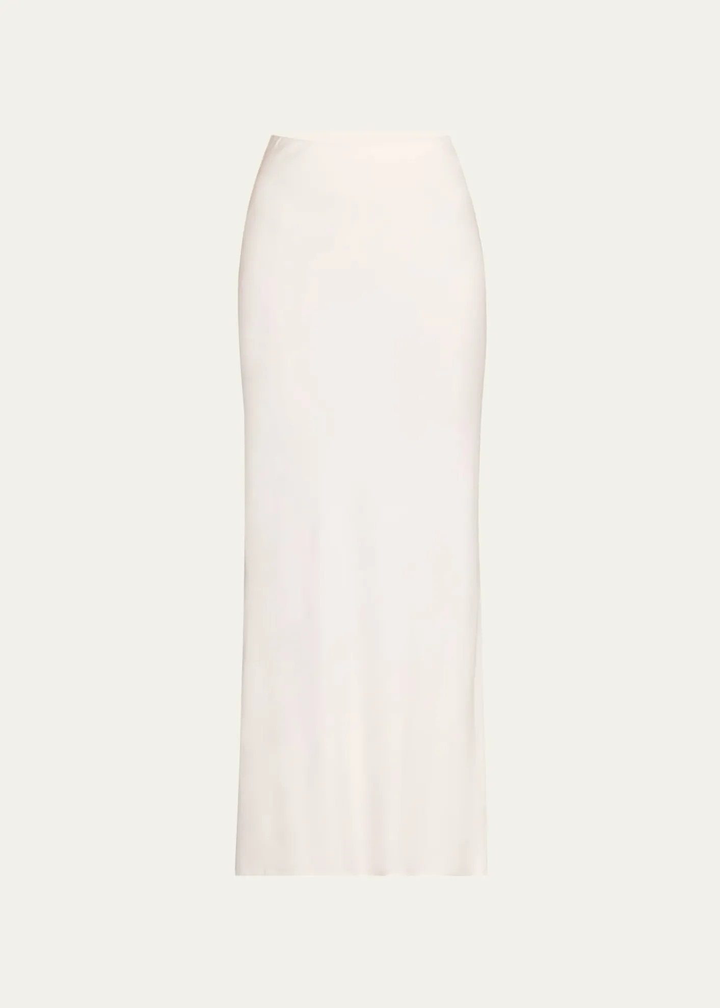 ANEMOSBias-Cut Stretch Twill Maxi Skirt
