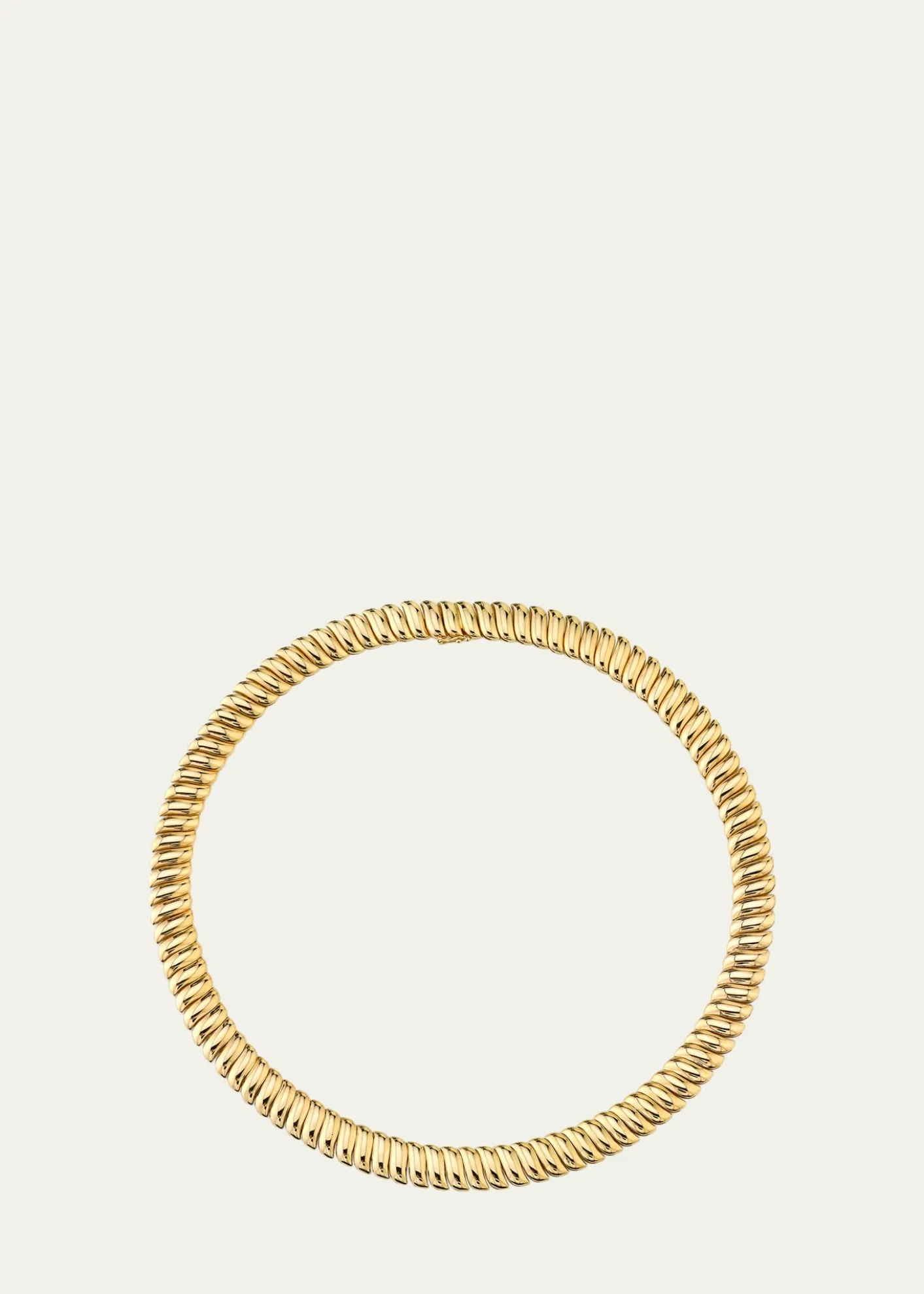 Anita KoZoe 18K Gold Large Choker Necklace