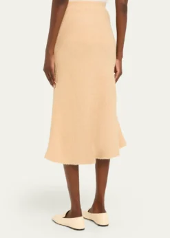 Anna QuanCampbell Bouclé Knit Midi Skirt