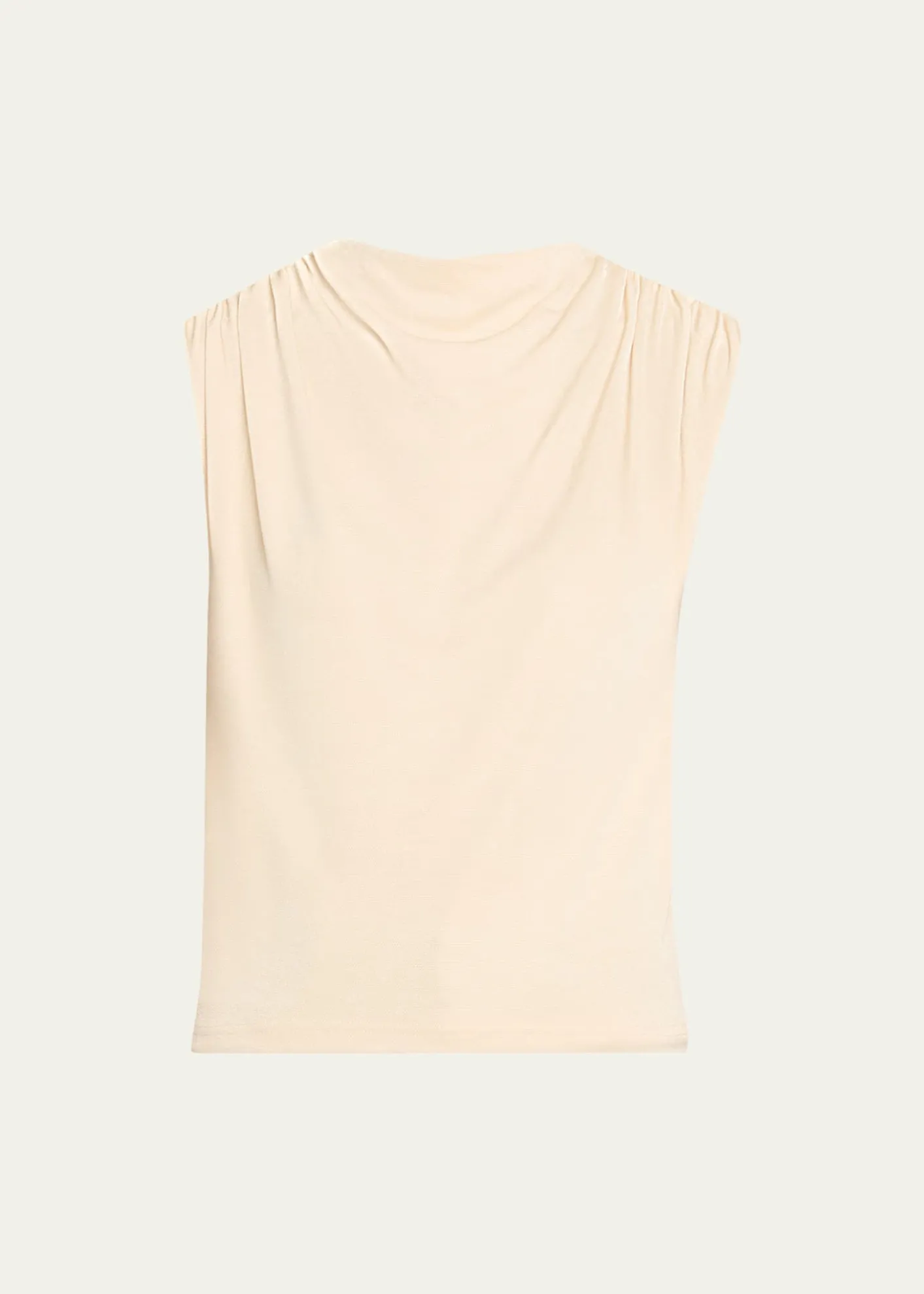Anna QuanEmi Draped Jersey Top