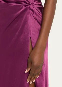 Anna QuanEtta Satin Column Dress