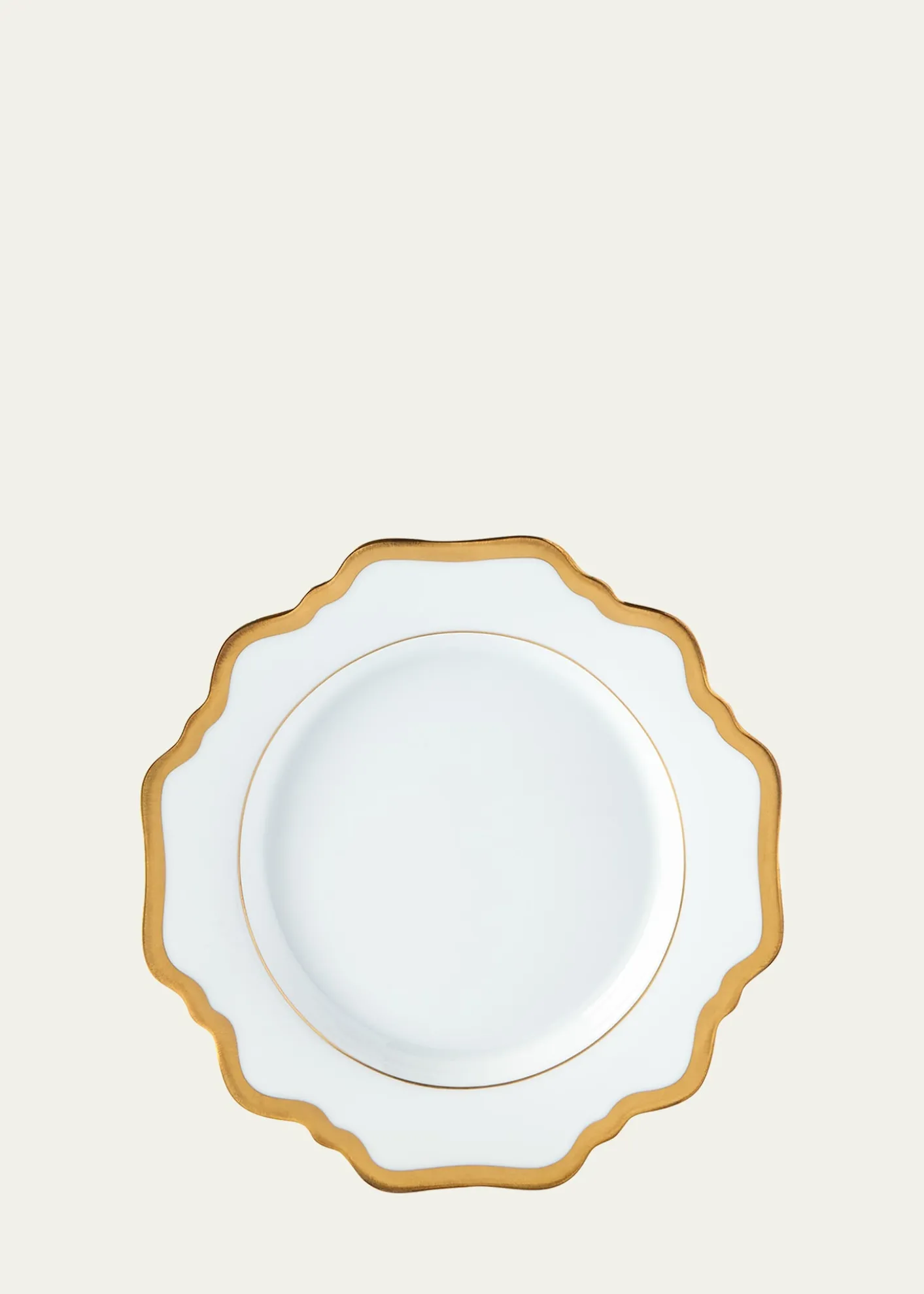 Anna Weatherley"Antique White with Gold" Bread & Butter Plate