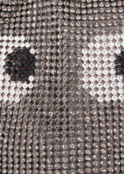 Anya HindmarchEyes Mesh Crystal Pouch Bag