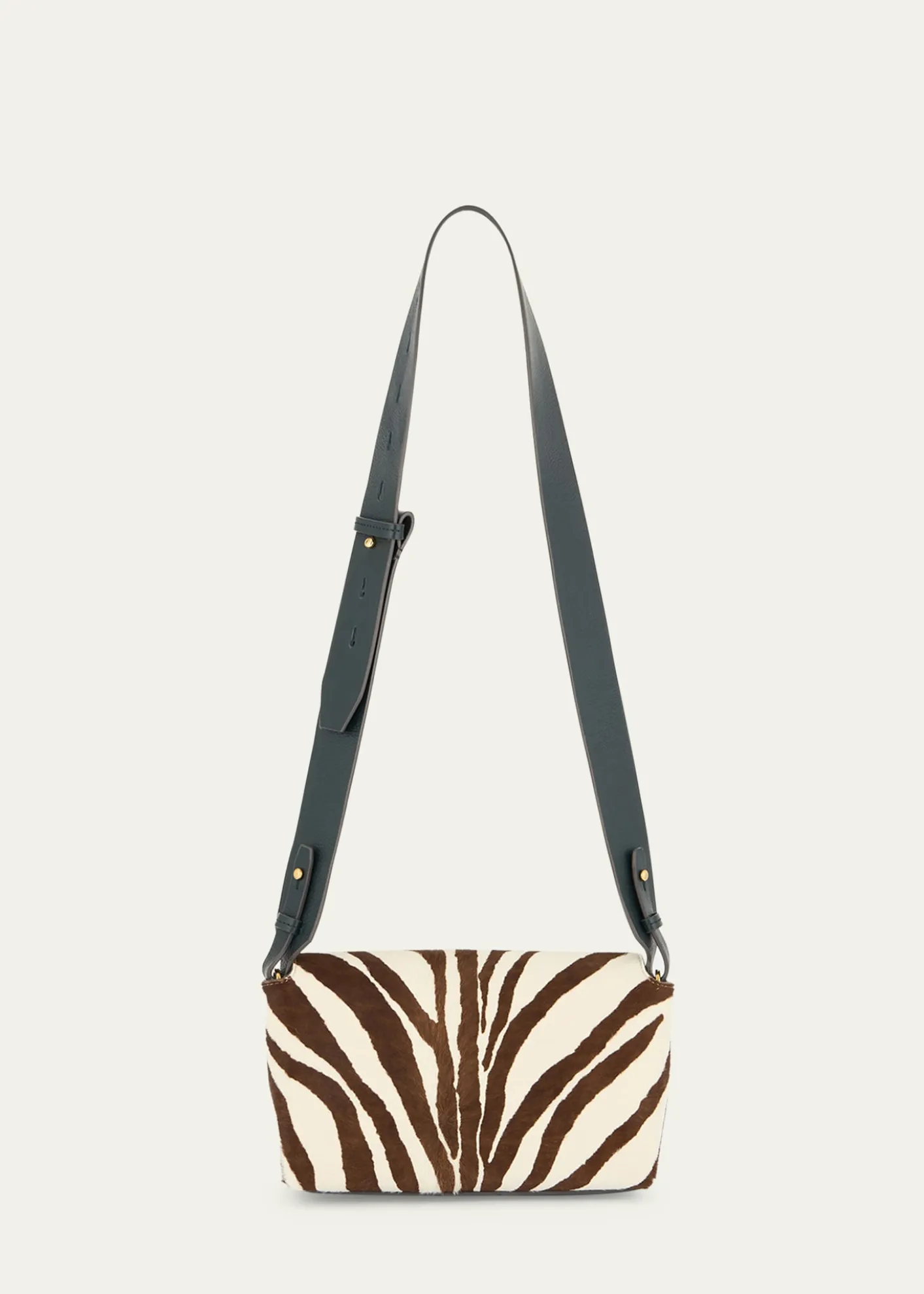 Anya HindmarchMortimer Zebra-Print Calf Hair Crossbody Bag