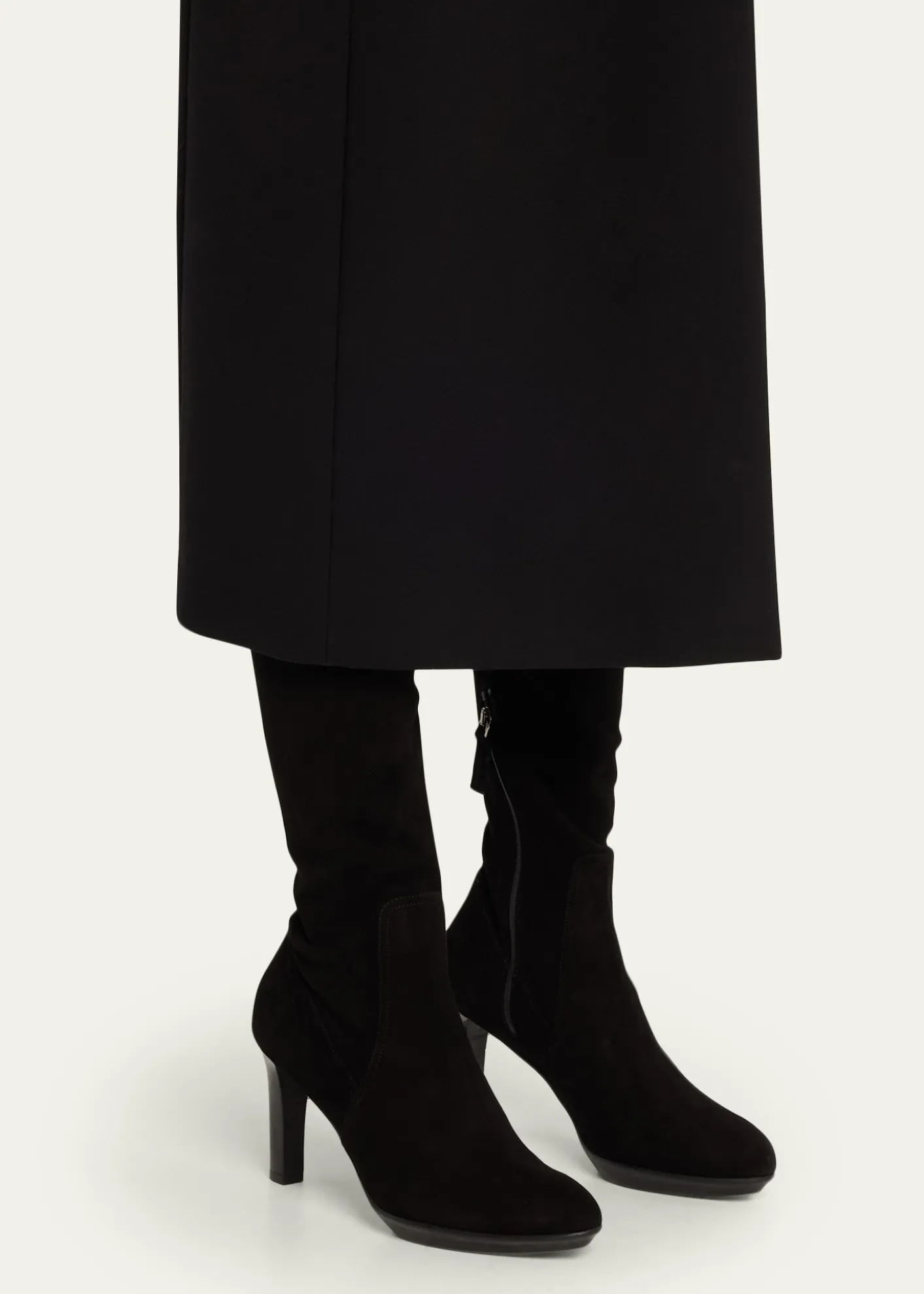 Aquatalia90mm Rhumba Suede Knee-High Boots