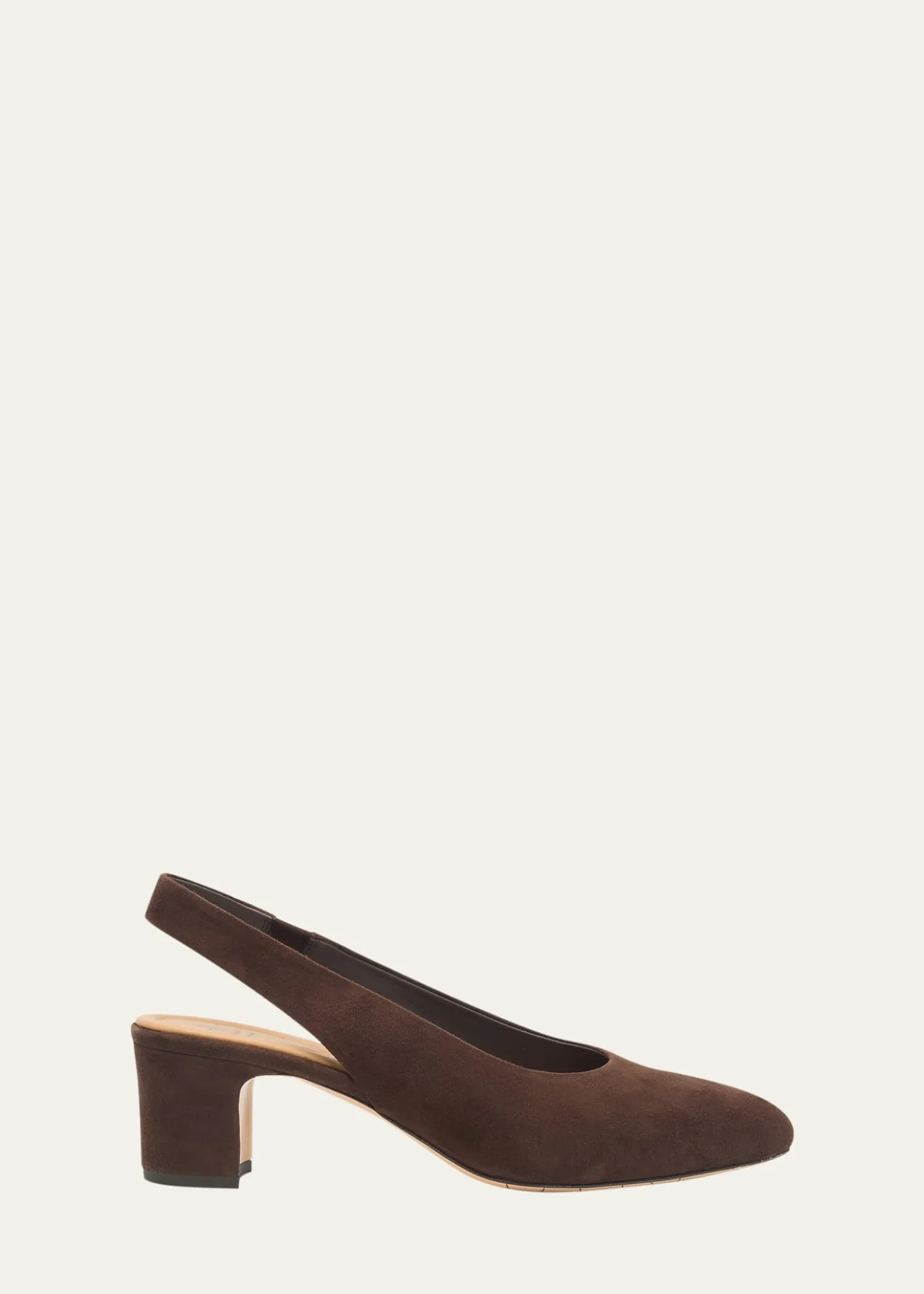 Aquatalia50mm Trevi Suede Slingback Pumps