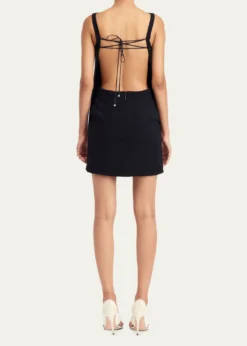 16ARLINGTONAyre Embellished Feather Mini Dress