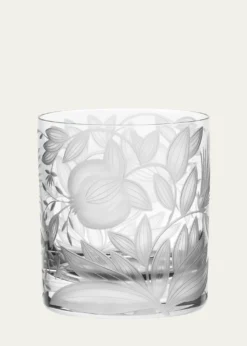 ArtelVerdure Crystal Double Old Fashioned Glass, 12 oz.