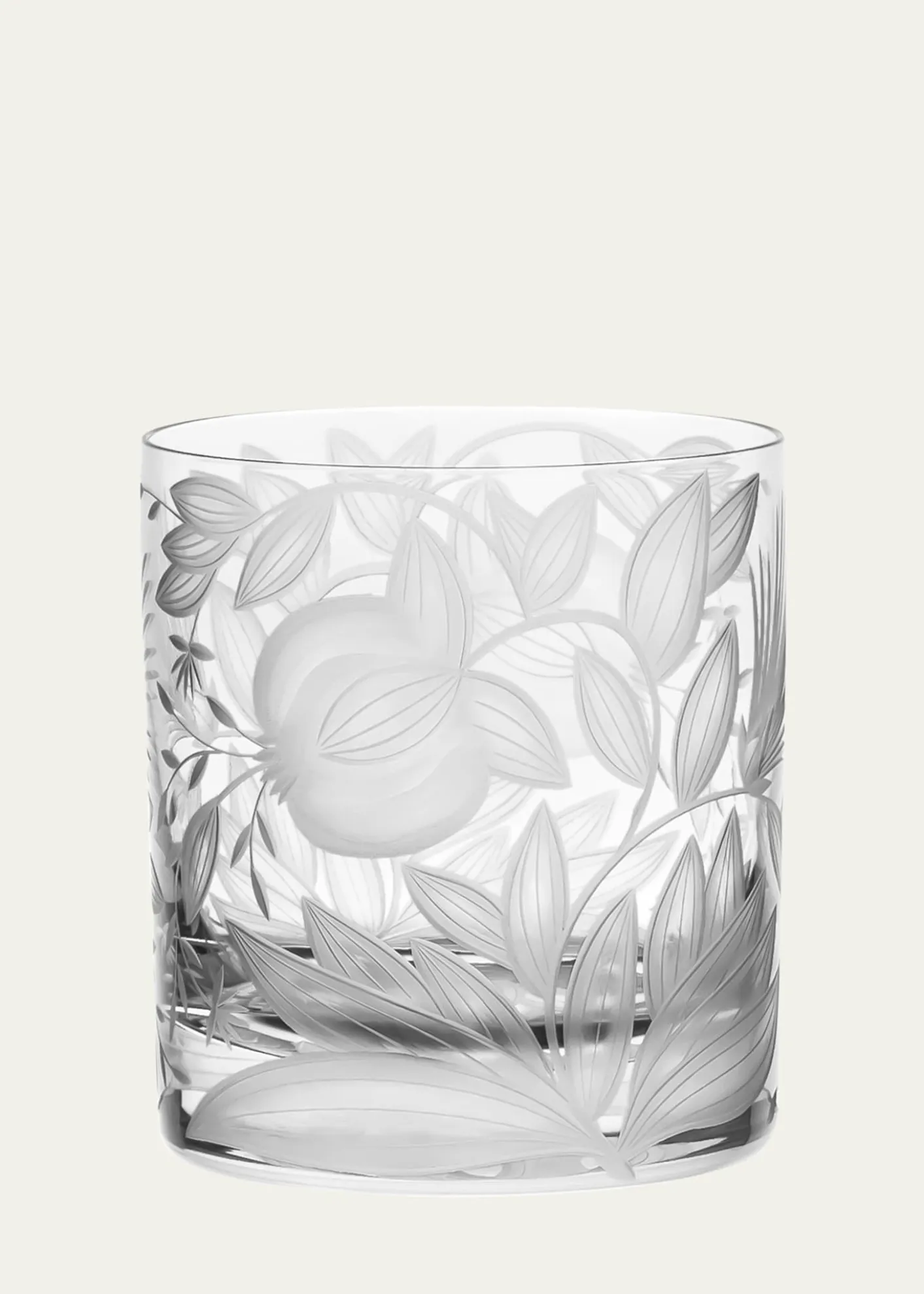 ArtelVerdure Crystal Double Old Fashioned Glass, 12 oz.