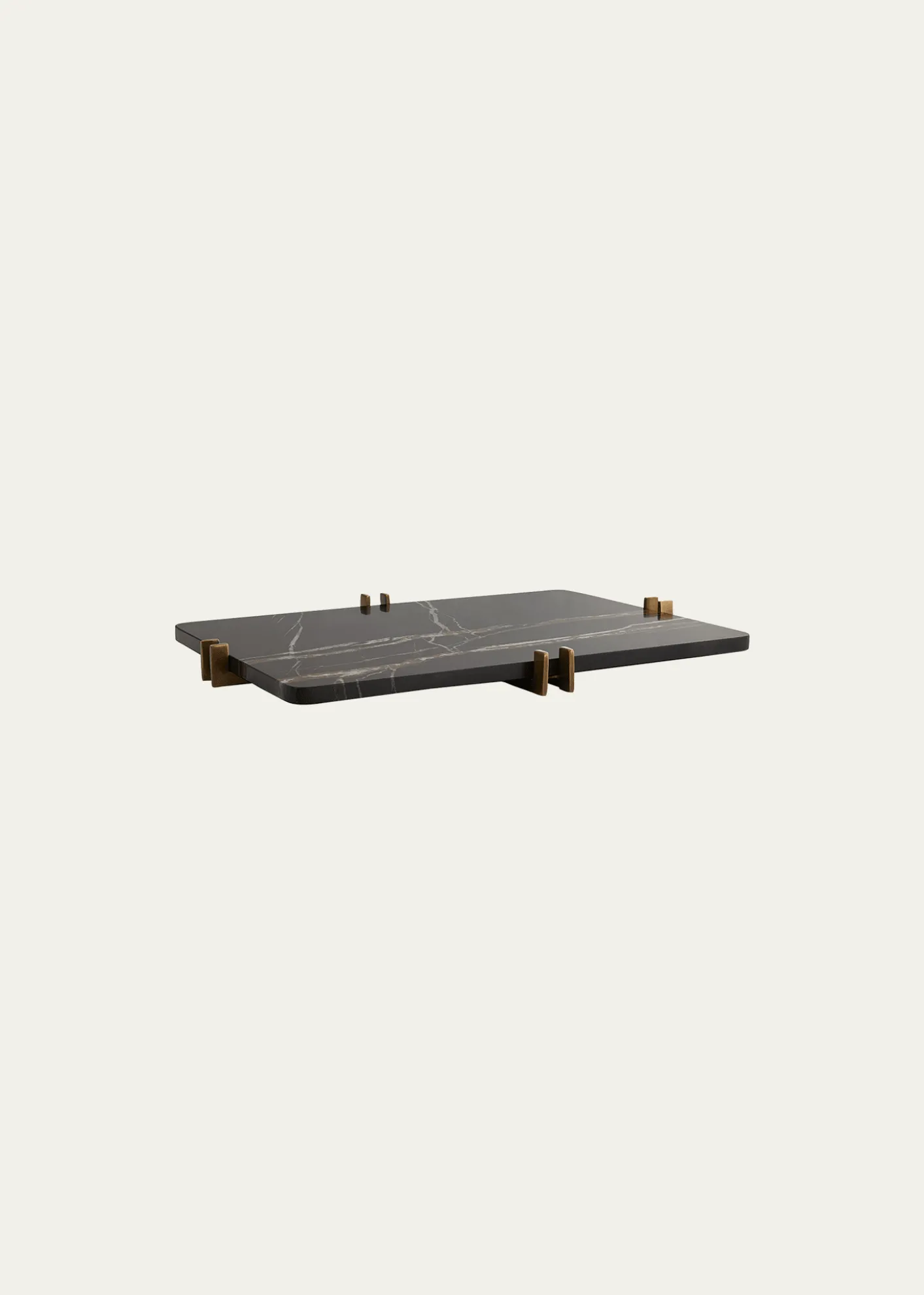 ArteriorsLockhart Marble Rectangular Tray