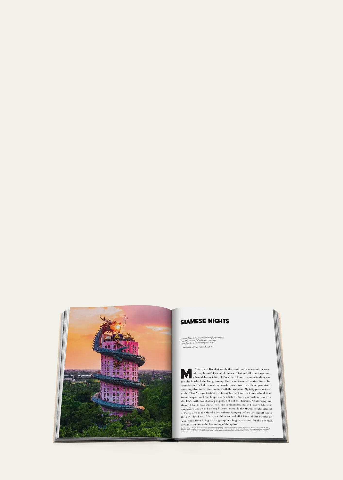 Assouline"Bangkok Spirit" Book by Simon Liberati