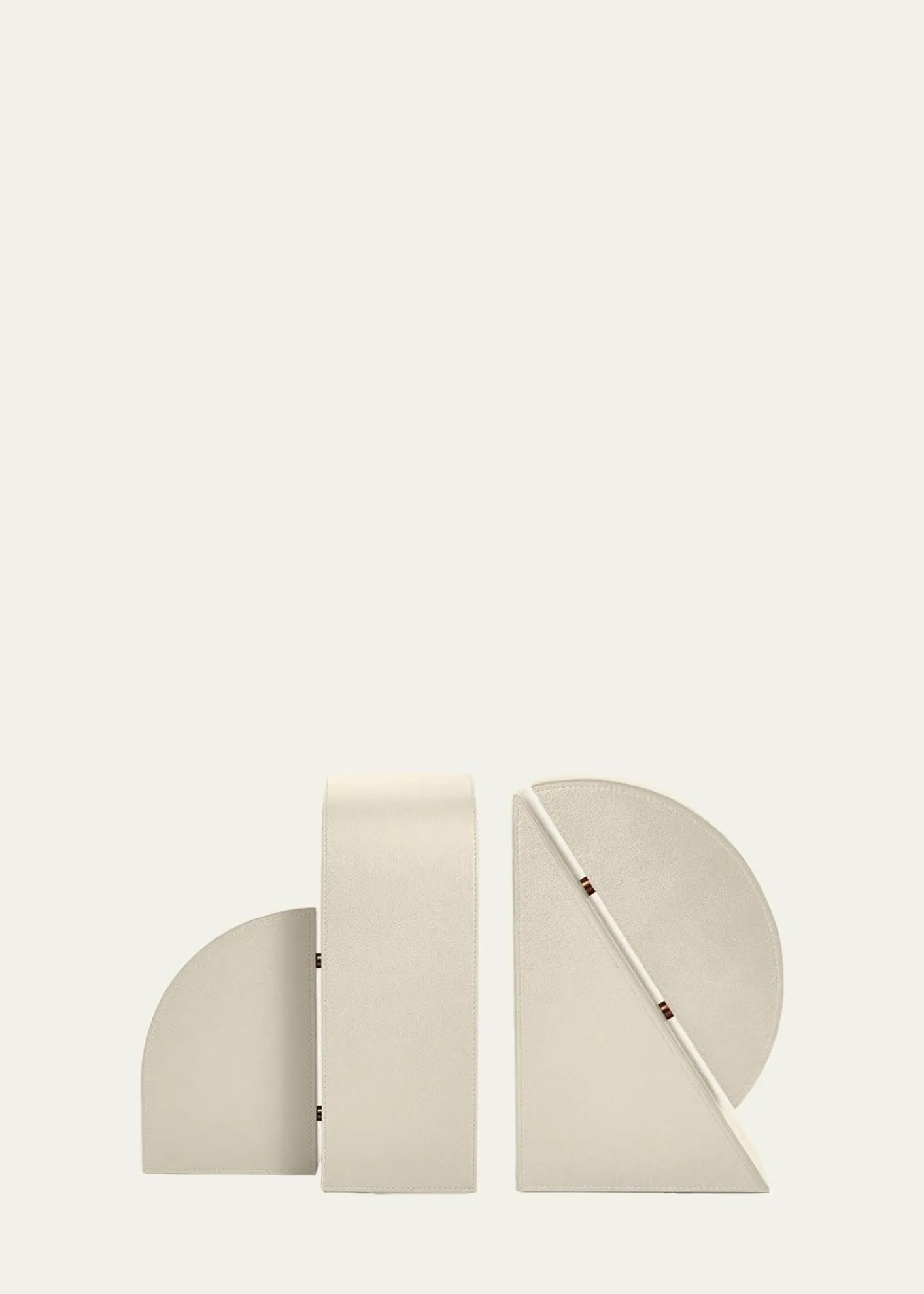 AssoulineCubist R Leather Bookend