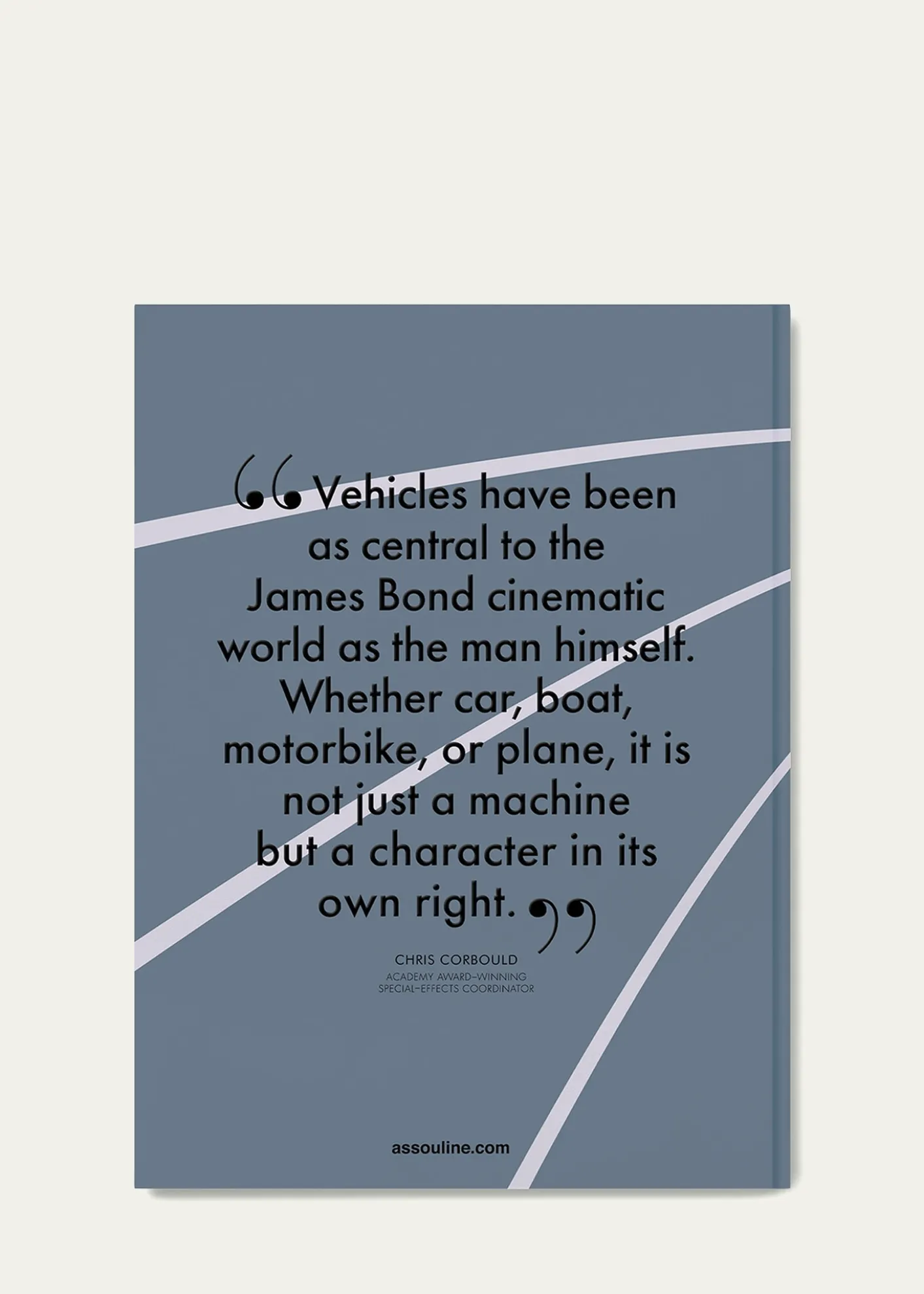 Assouline"James Bond Cars" Book by Chris Corbould