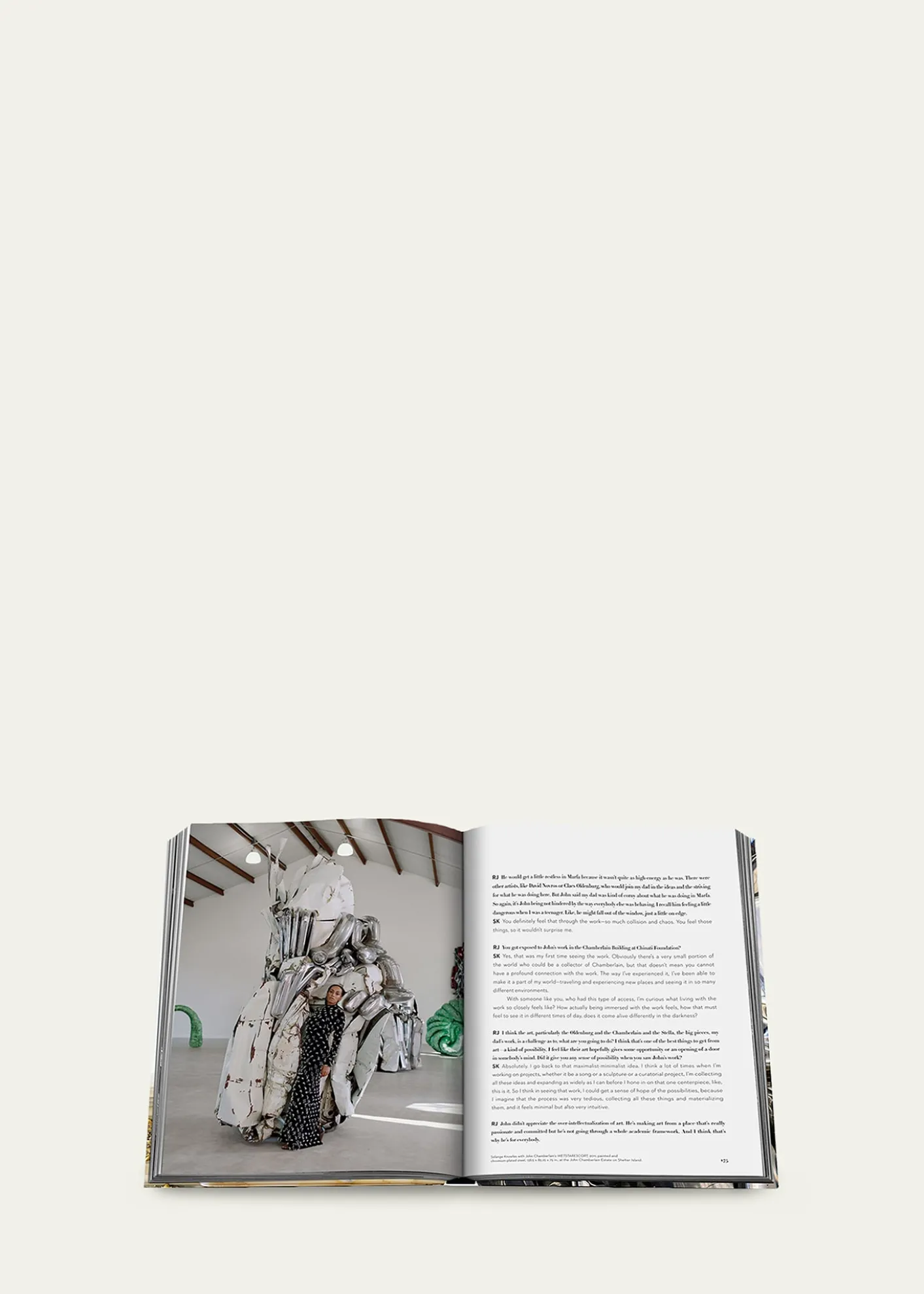 Assouline"Living with Chamberlain: Art in Residence" Book by Julie Belcove