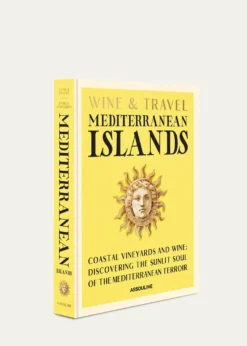 Assouline"Wine & Travel: Mediterranean Islands" Book by Enrico Bernardo