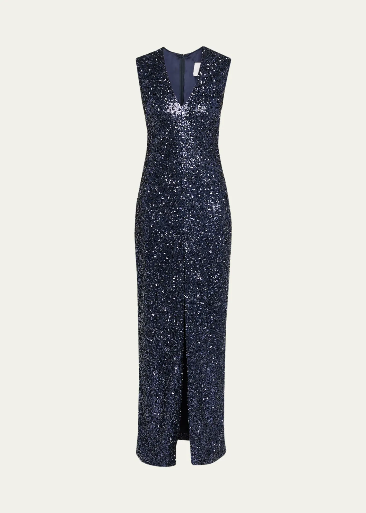 Atelier Prabal GurungEva Sequined Sleeveless Column Gown