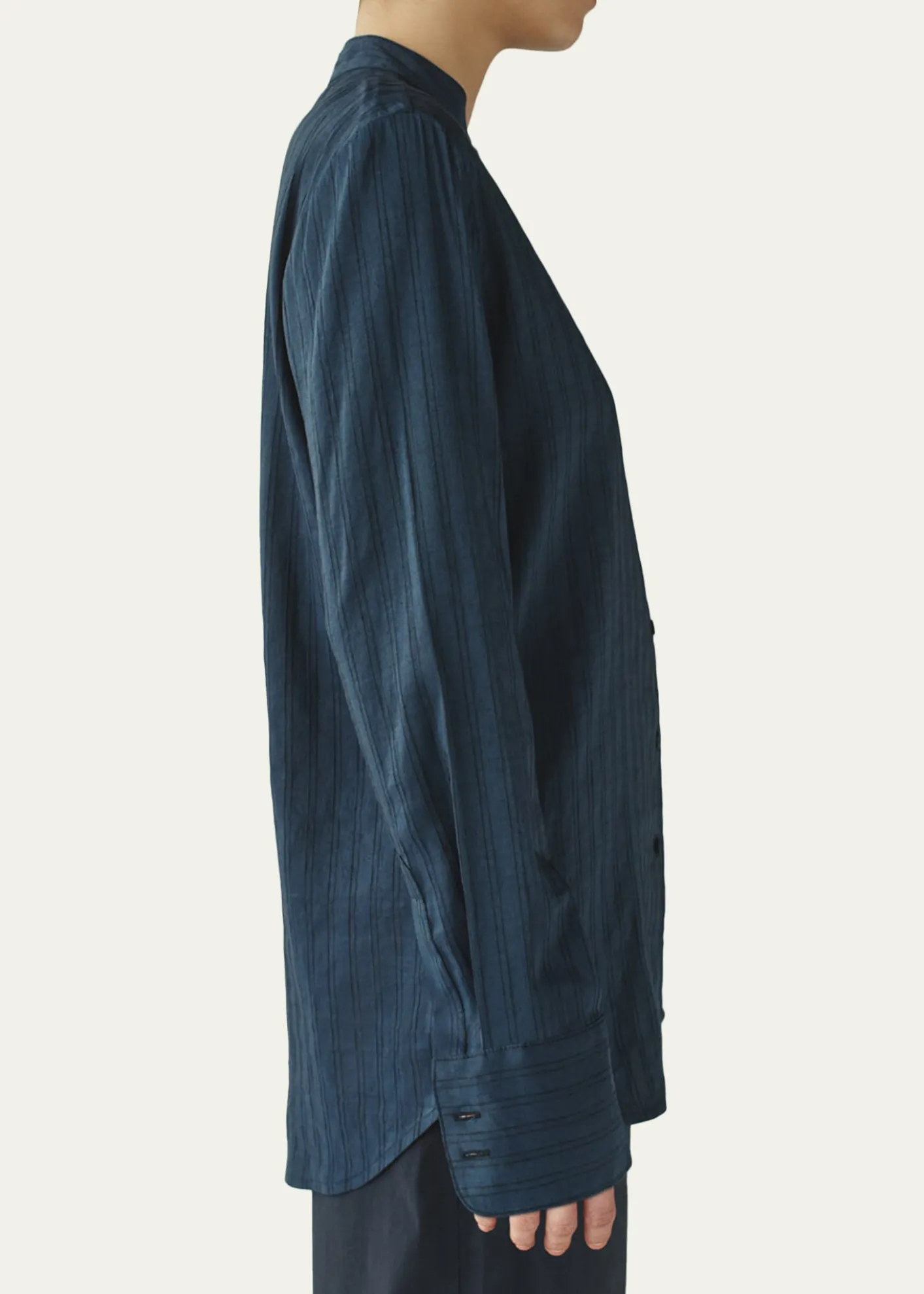 AtterseeThe Everyday Striped Linen Button-Down Shirt