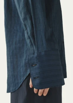 AtterseeThe Everyday Striped Linen Button-Down Shirt