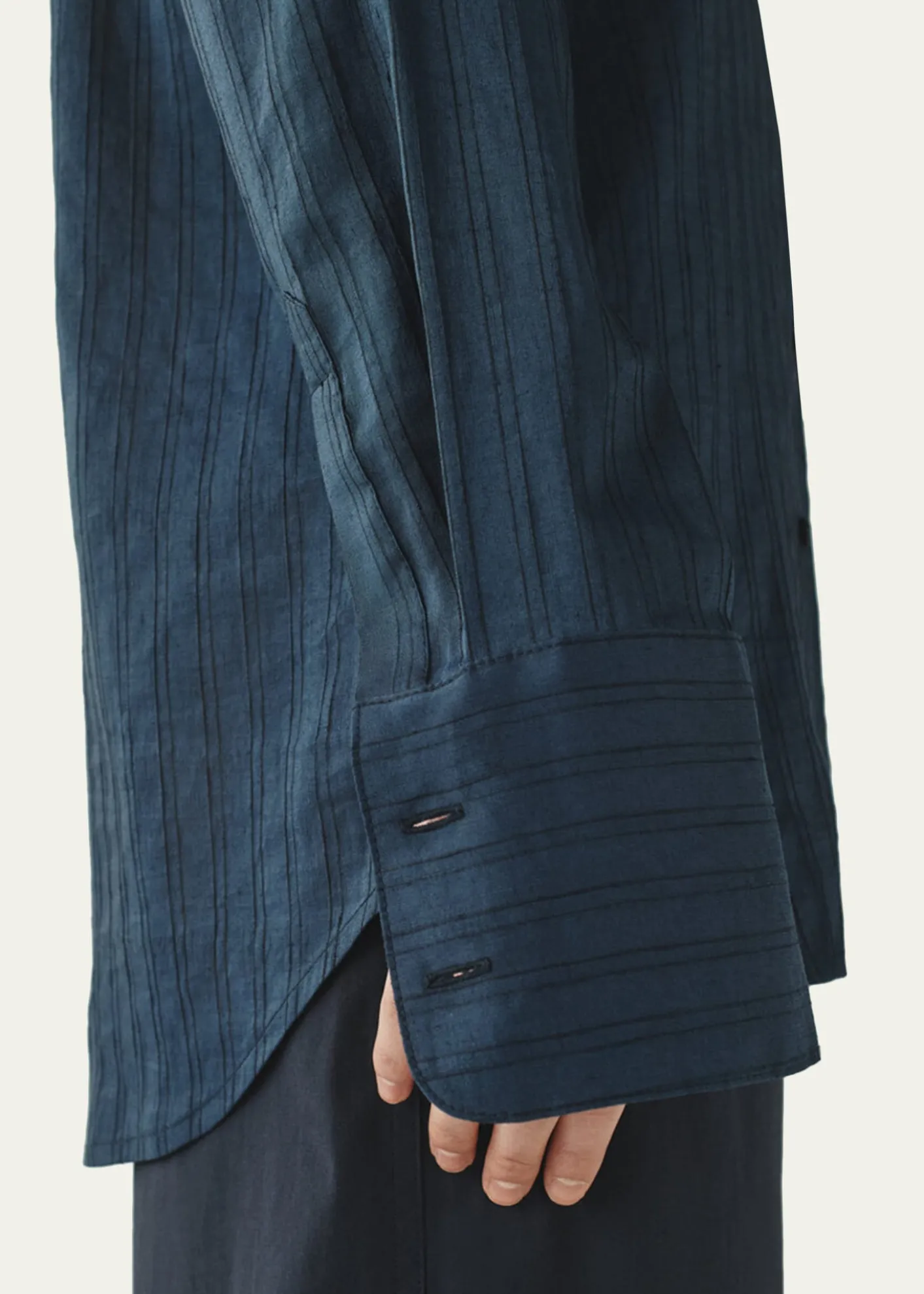 AtterseeThe Everyday Striped Linen Button-Down Shirt