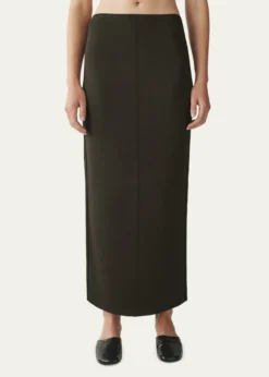 AtterseeViscose Crepe Midi Skirt