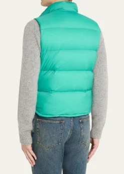 AURALEEMen's Nylon Ripstop Puffer Vest