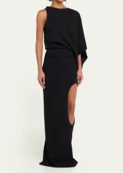 A.W.A.K.E. MODEAsymmetric Maxi Dress