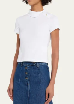 A.W.A.K.E. MODECollared Tennis Top