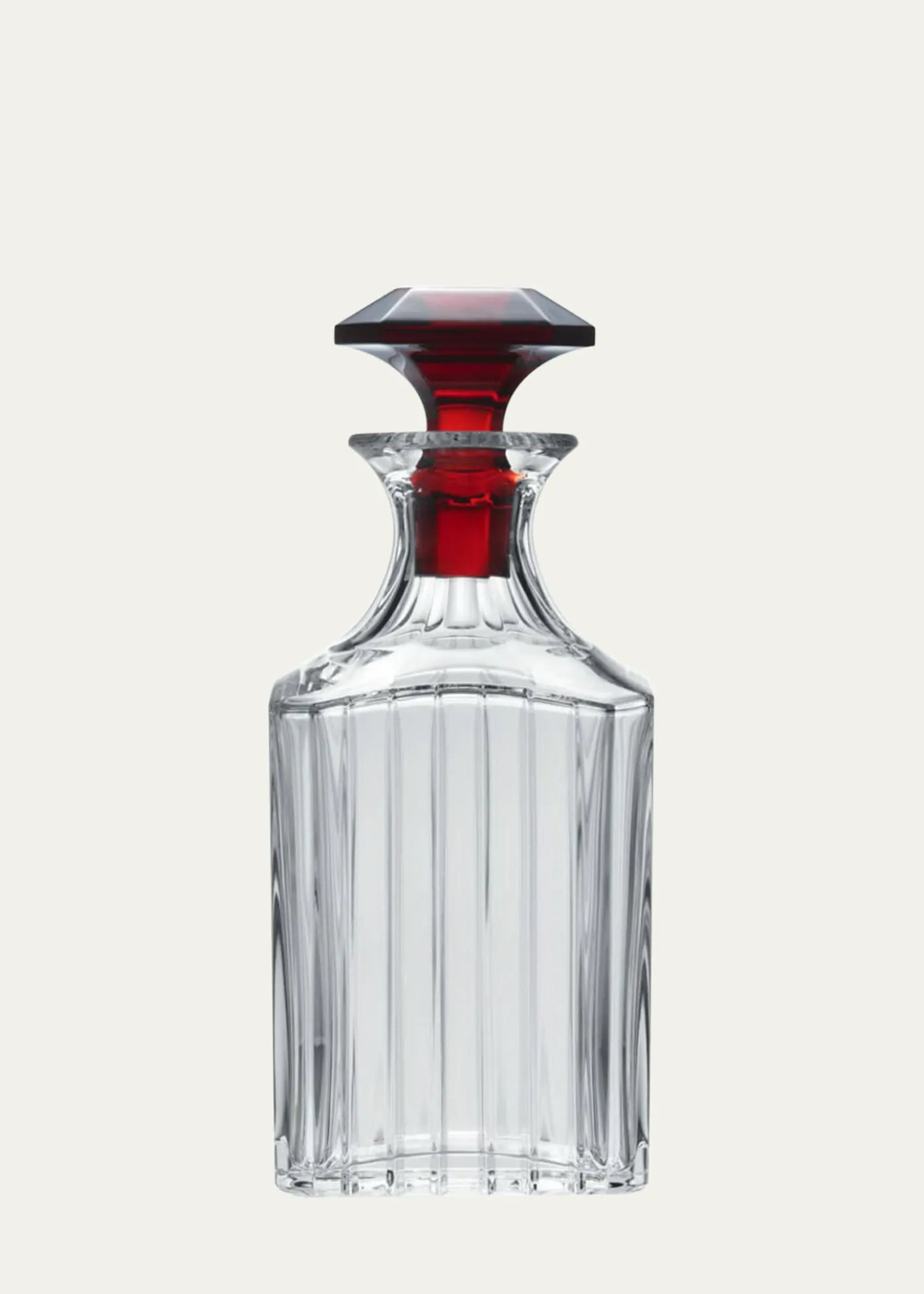 BaccaratHarmonie Red Crystal Whiskey Decanter, 30 oz.