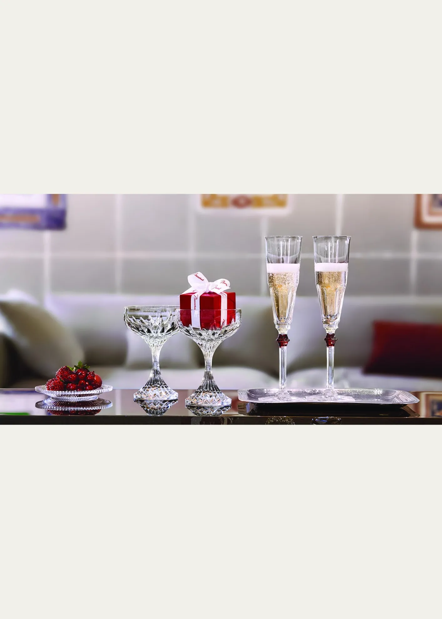 BaccaratMassena Coupe Glasses, Set of 2