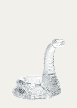 BaccaratZodiac Snake 2025 Crystal Figurine