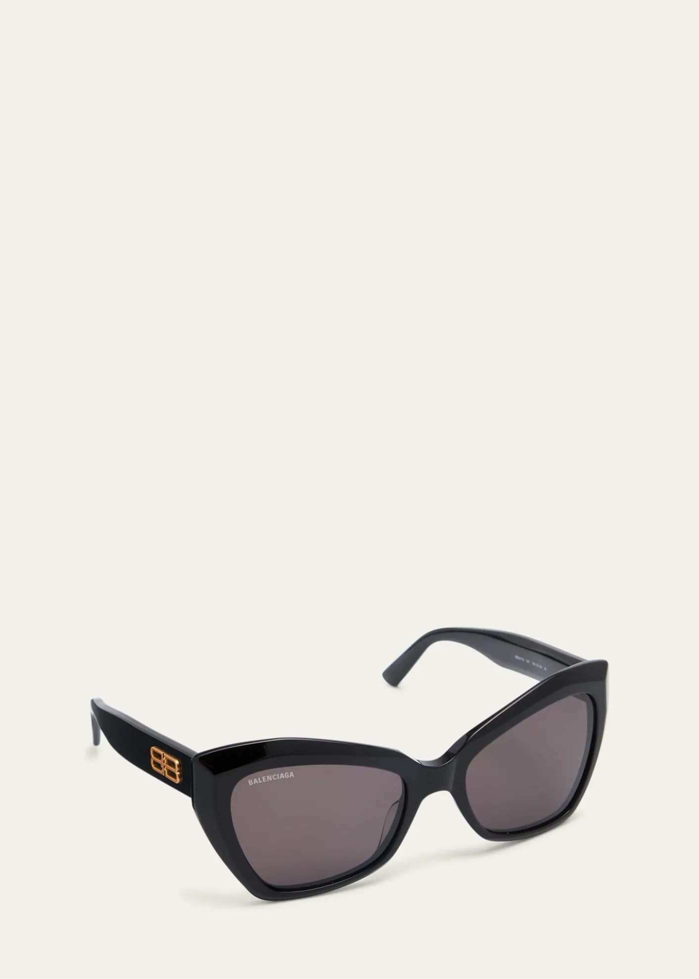 BalenciagaBB0271S Logo Acetate Butterfly Sunglasses