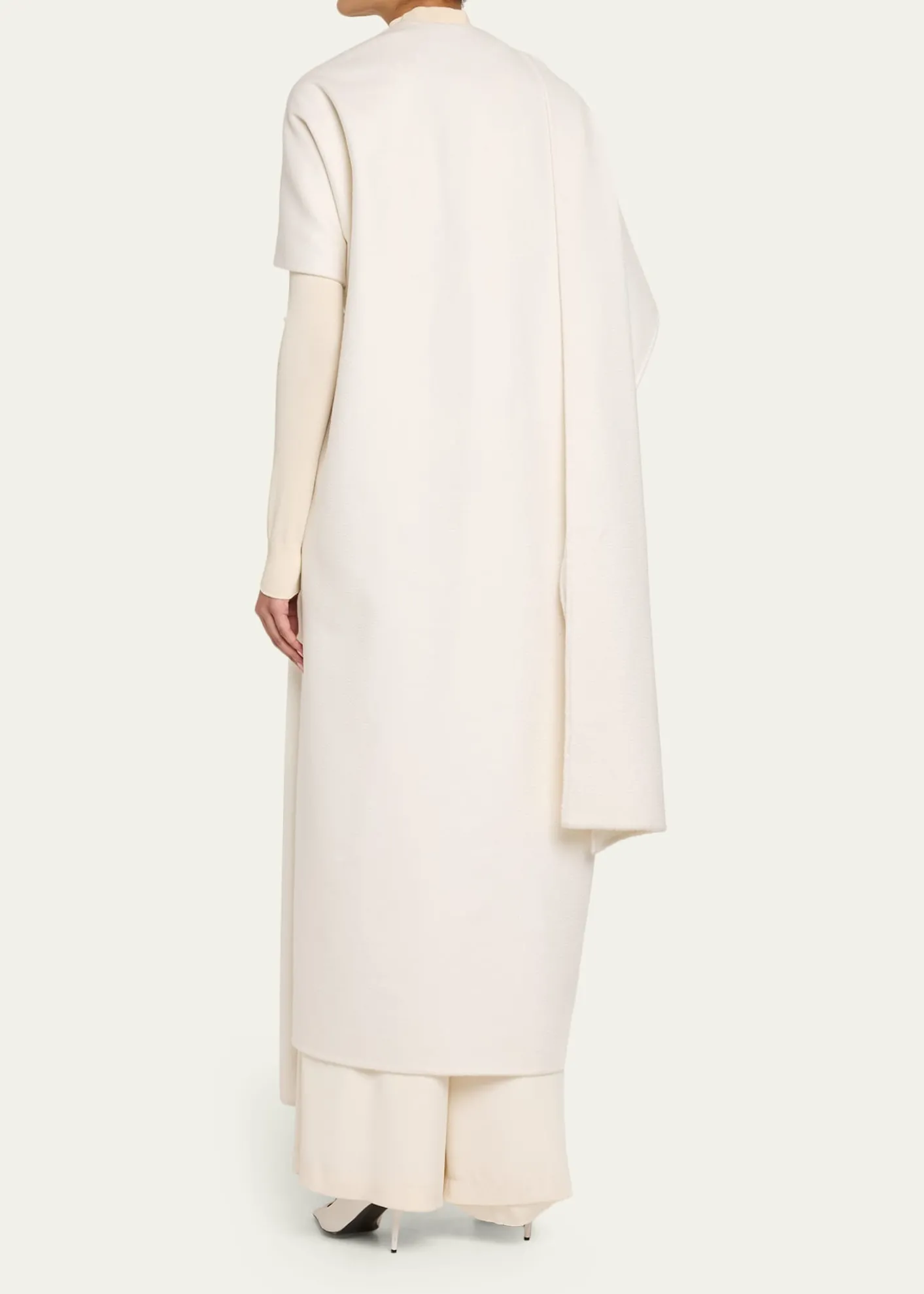 BalenciagaCashmere Scarf Coat