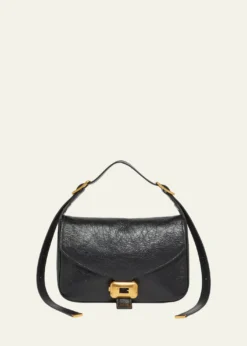 BalenciagaClicca B-Buckle Leather Shoulder Bag