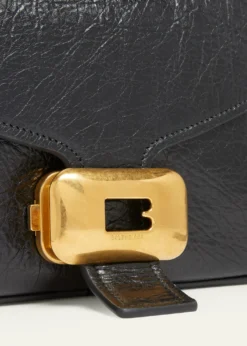 BalenciagaClicca B-Buckle Leather Shoulder Bag