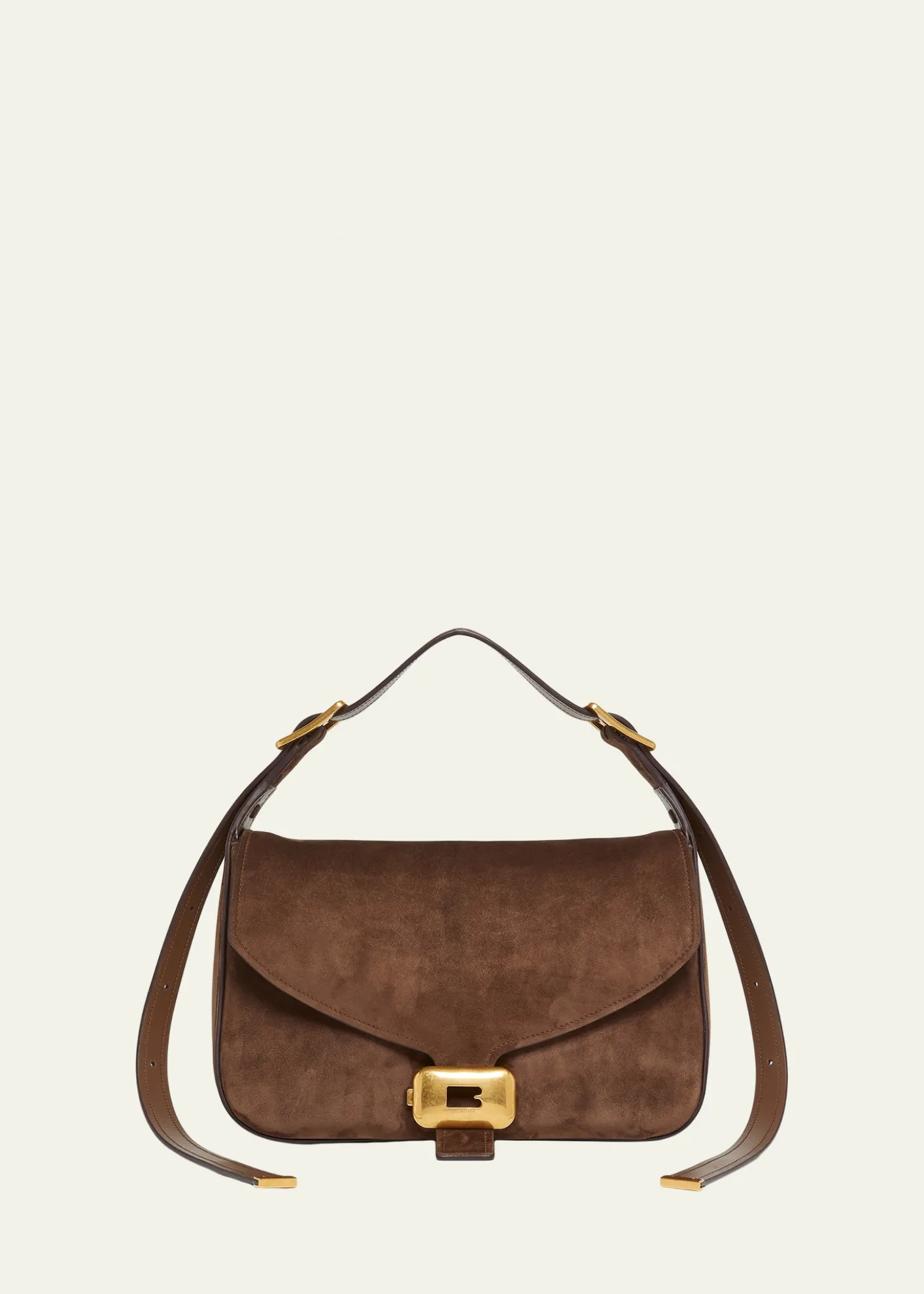 BalenciagaClicca Medium Suede Shoulder Bag